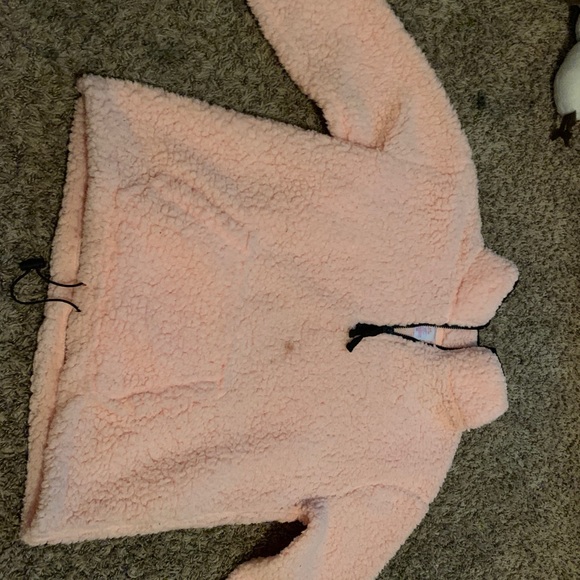 fuzzy pullover jacket - Picture 5 of 7